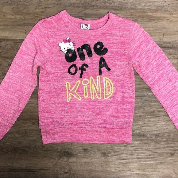 Hello Kitty Girl’s Pink Sweater Size L - Picture 1 of 6